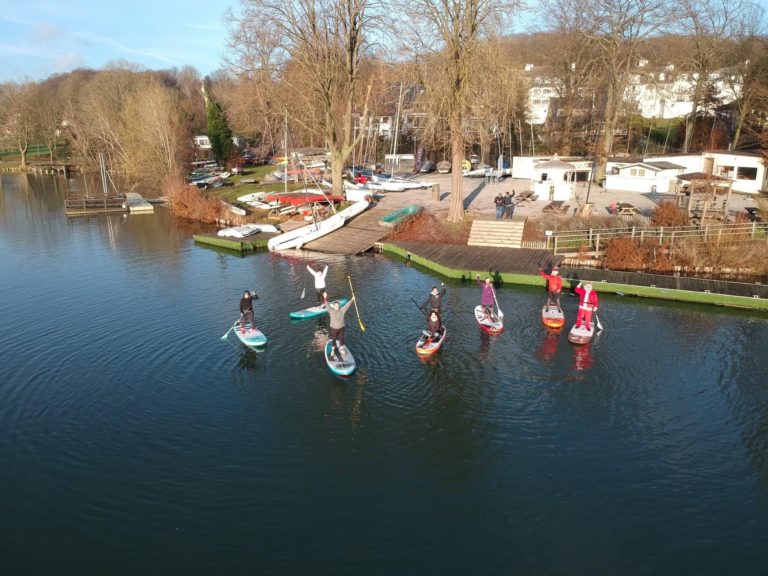 Belgium Paddle outing on the water